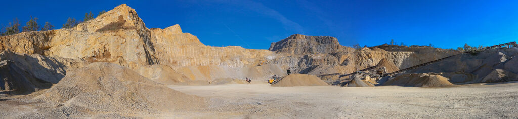 quarry processing plant